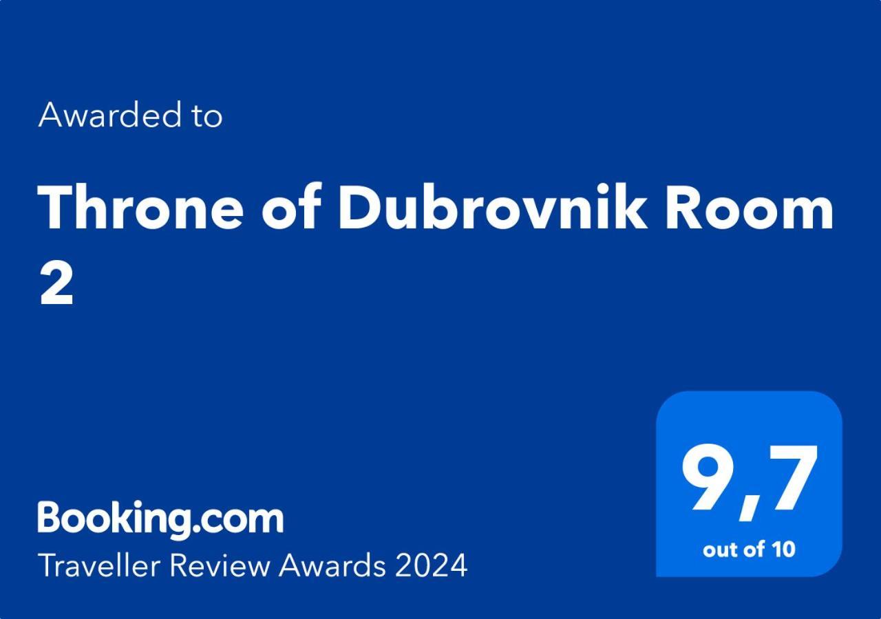 Throne Of Dubrovnik Room 2 Eksteriør billede